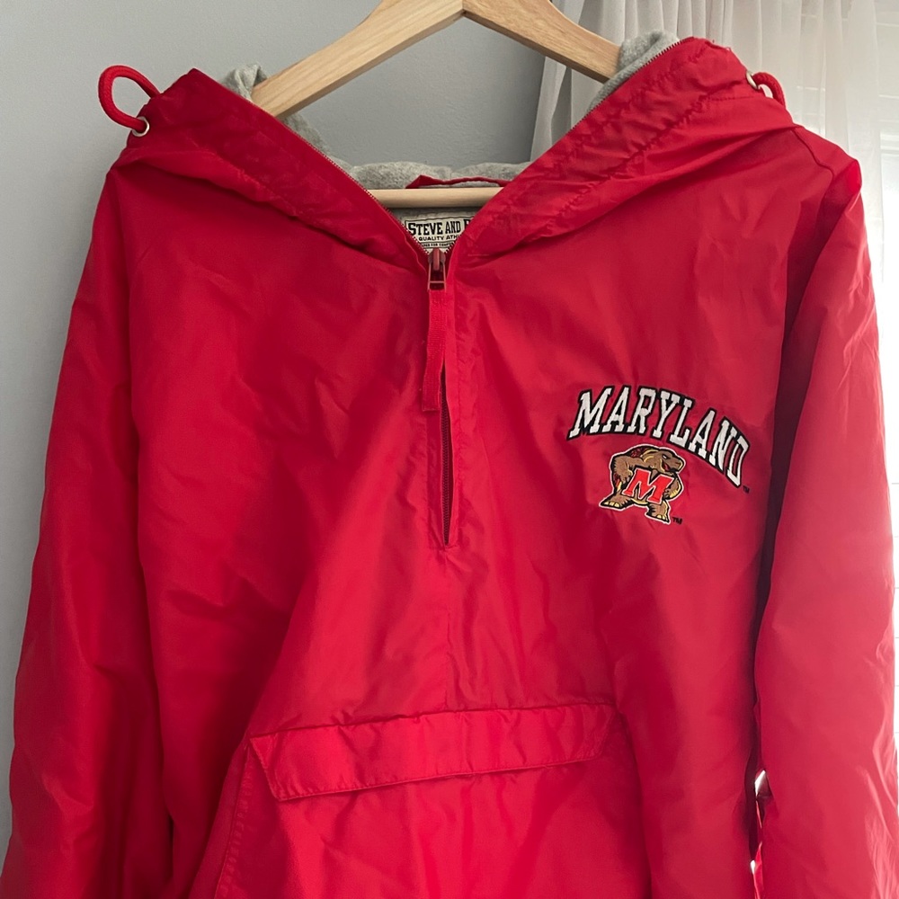 VINTAGE COLLEGE JACKET WINDBREAKER OVERSIZED